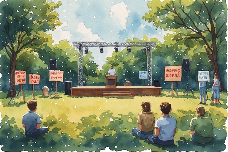 The Audience That Isn’t There: Why Modern Protests No Longer Persuade Anyone 1 Protest, No Protesters