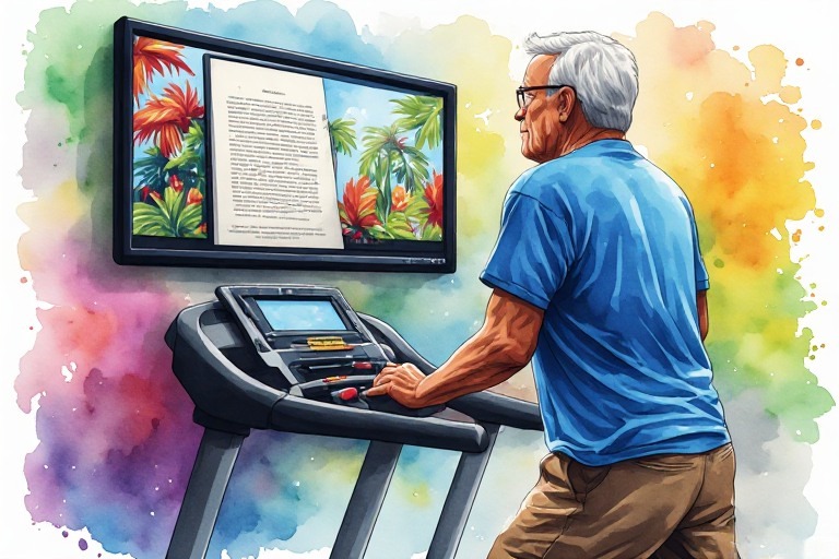 Reading Environment: Stunning, Best Way to Focus 1 Treadmill Reading