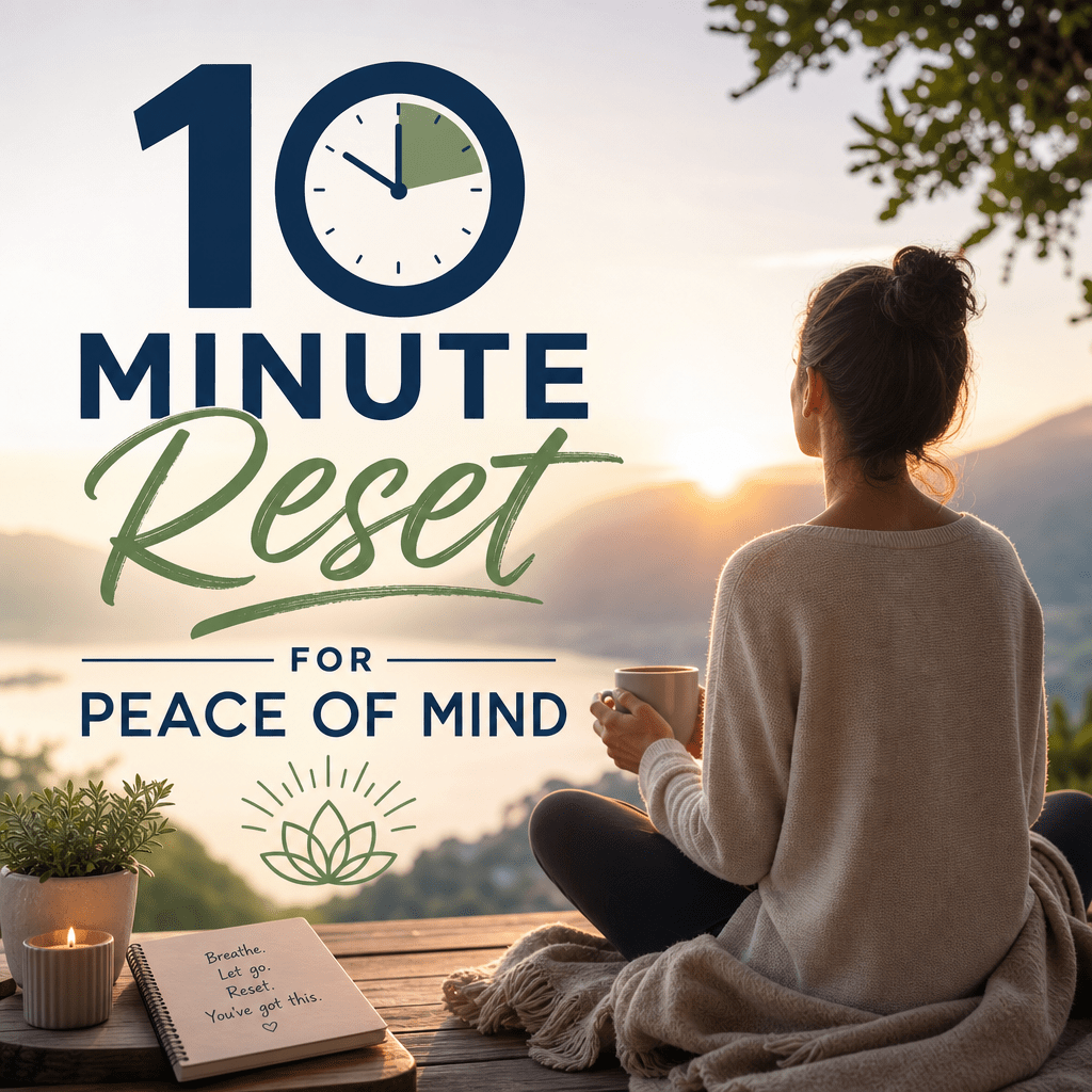 10 Minute Reset for a Positive Peace of Mind 3 10 Minute Reset for a Positive Peace of Mind