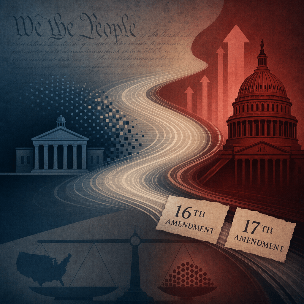 Constitutional Drift: How the 16th and 17th Amendments Changed Federalism 8 Constitutional Drift