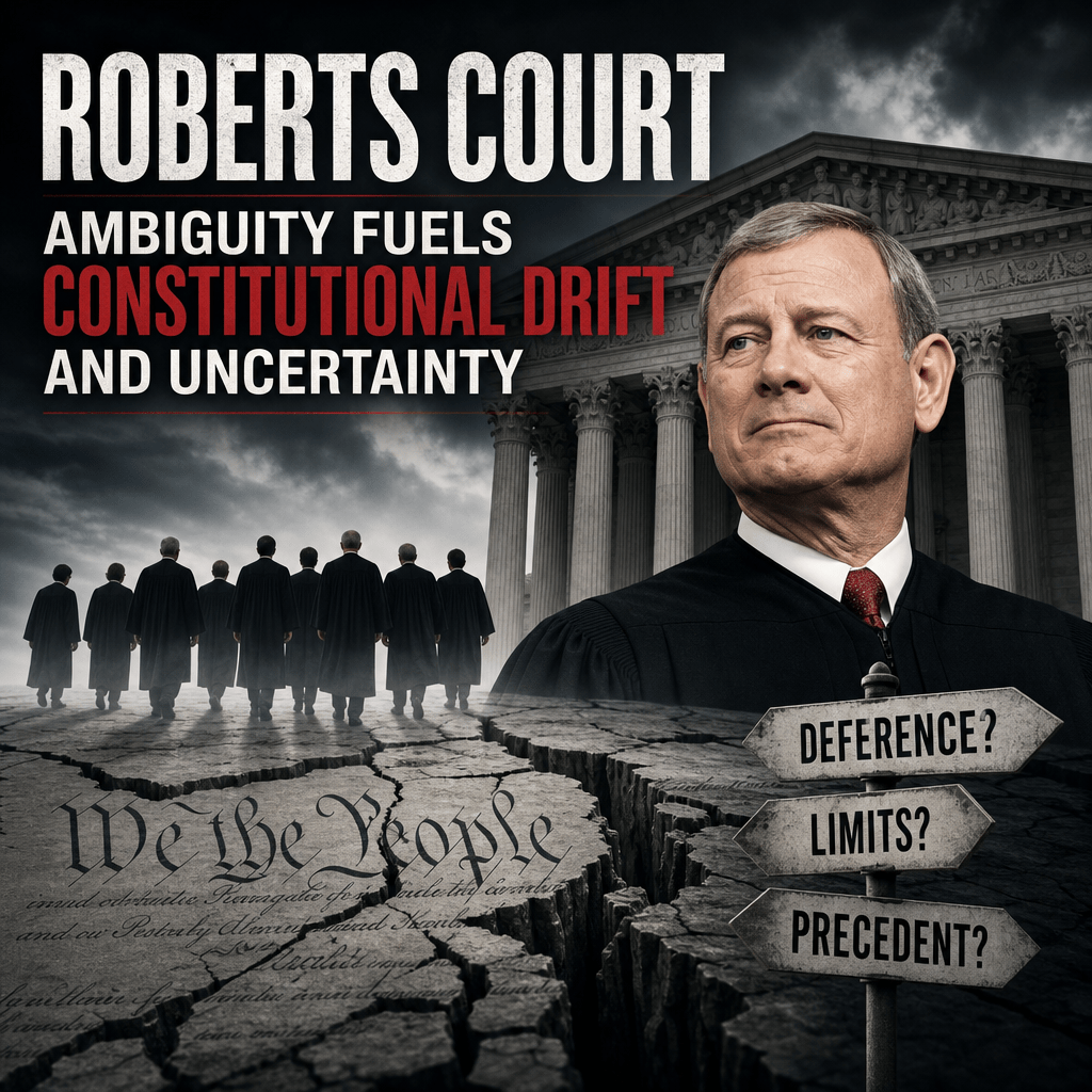 Robert's Court Ambiguity: 5 Powerful Reasons It Is Bad for Constitutional Clarity 1 Chief Justice Roberts amid legal uncertainty and constitutional drift