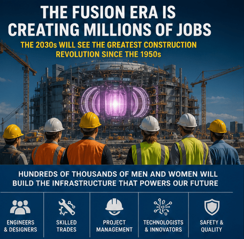 The Coming Energy Shift: Oil Costs, Freshwater Depletion, Fusion Power, and the Jobs Gen A Will Inherit