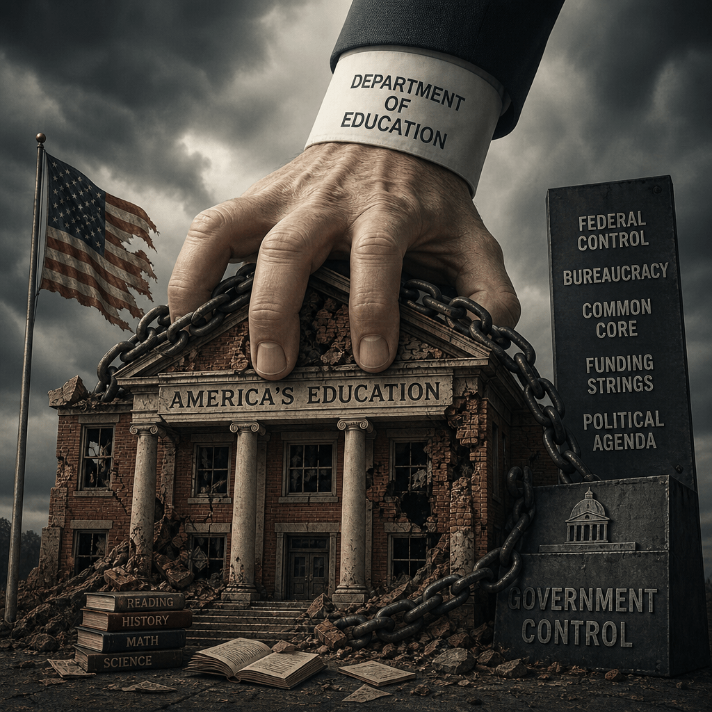 Educations demise in America: 8 Powerful, Alarming Lessons from Wilson to Biden 3 Additional Educations demise in America illustration for America's Education Demise: DOE and Government Control