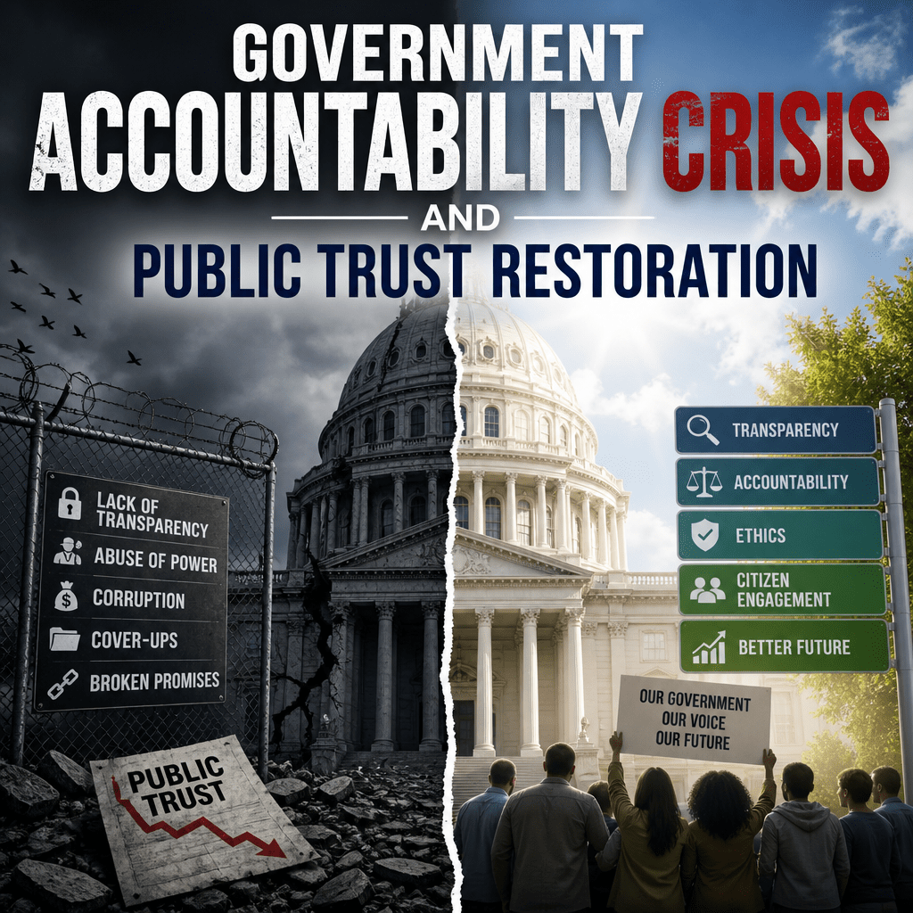 Government Accountability Crisis: 7 Powerful Reforms for Public Trust Restoration