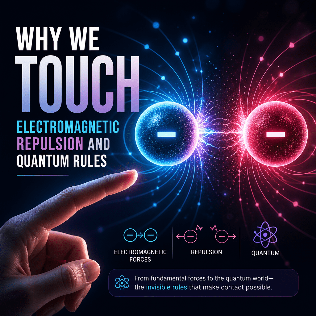 Electromagnetic Forces: 5 Powerful Reasons Touch Feels Solid 2 Electromagnetic Forces: 5 Powerful Reasons Touch Feels Solid