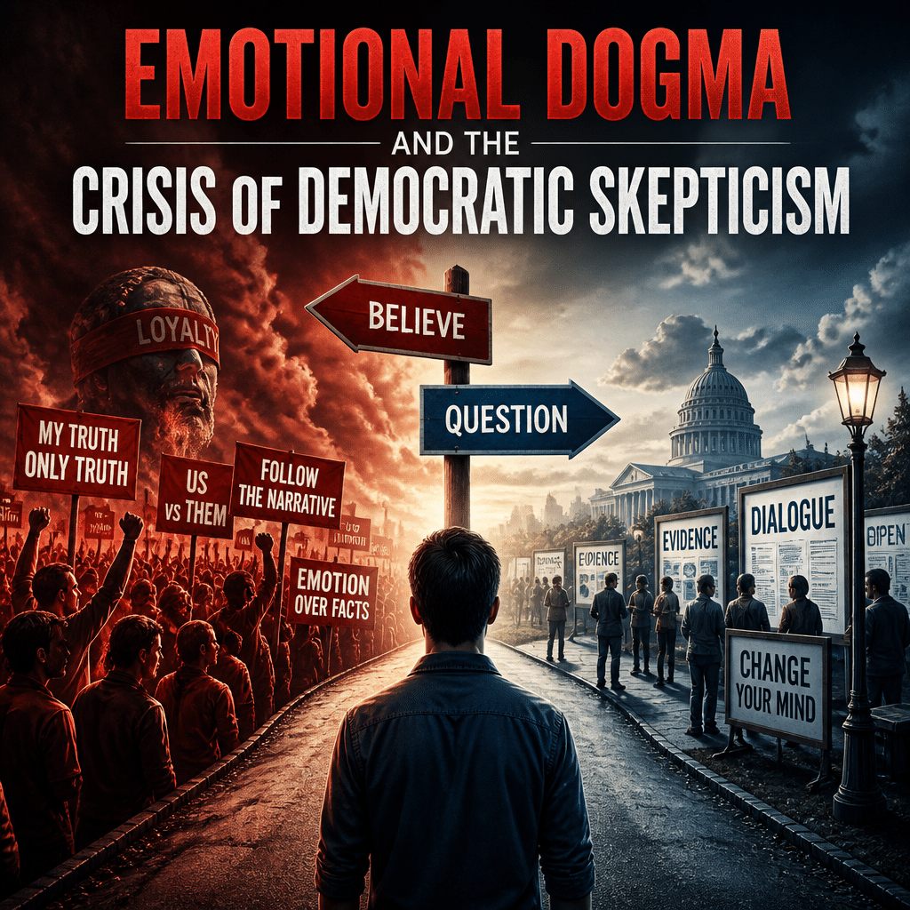 Emotional Dogma: 7 Powerful Ways Skepticism Restores Civic Reason