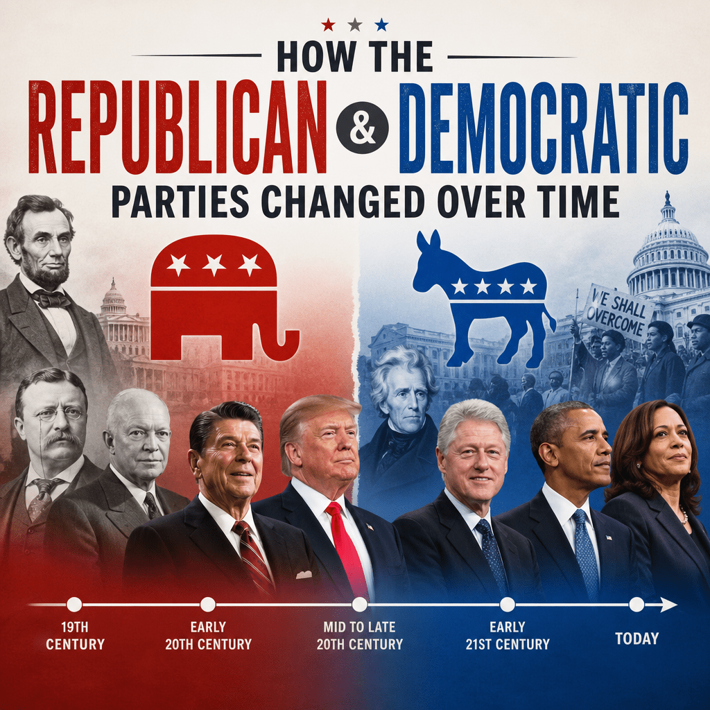 How the Republican and Democratic Parties Changed Over Time: 7 Essential Lessons for an Honest History