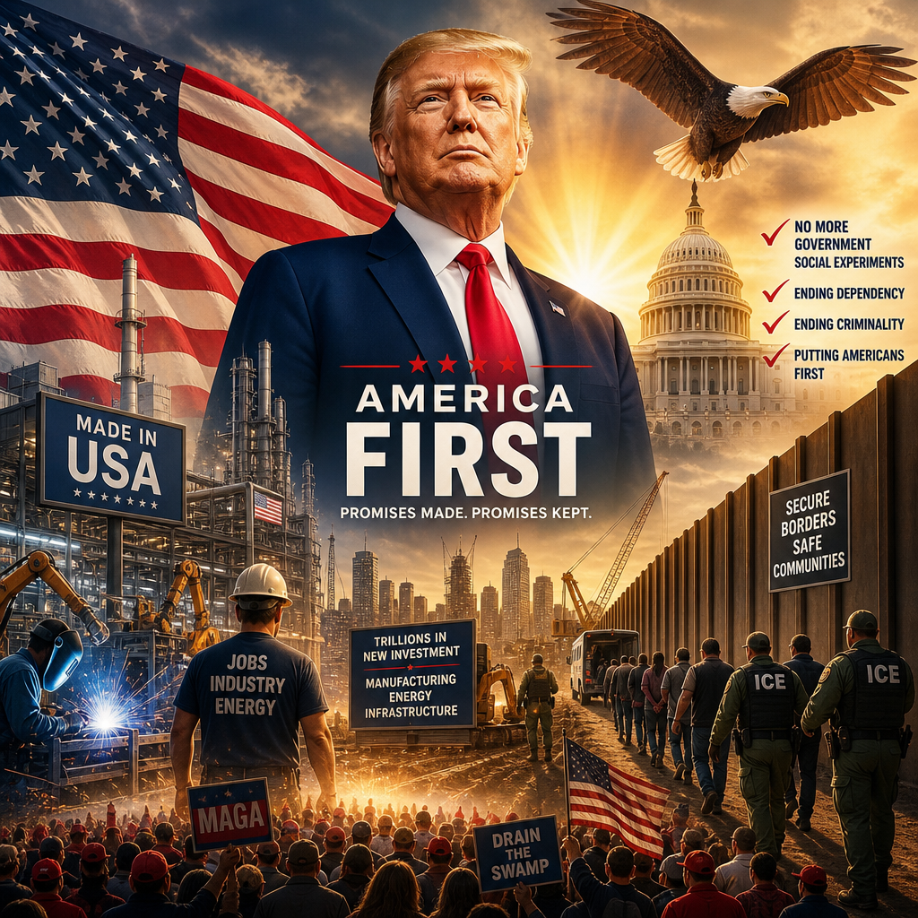 The Escalator and the Unwavering Principle: Seven Reasons Why Americans Chose Trump, and Why They Still Do 16 President Trump's Unwavering Principle of America First