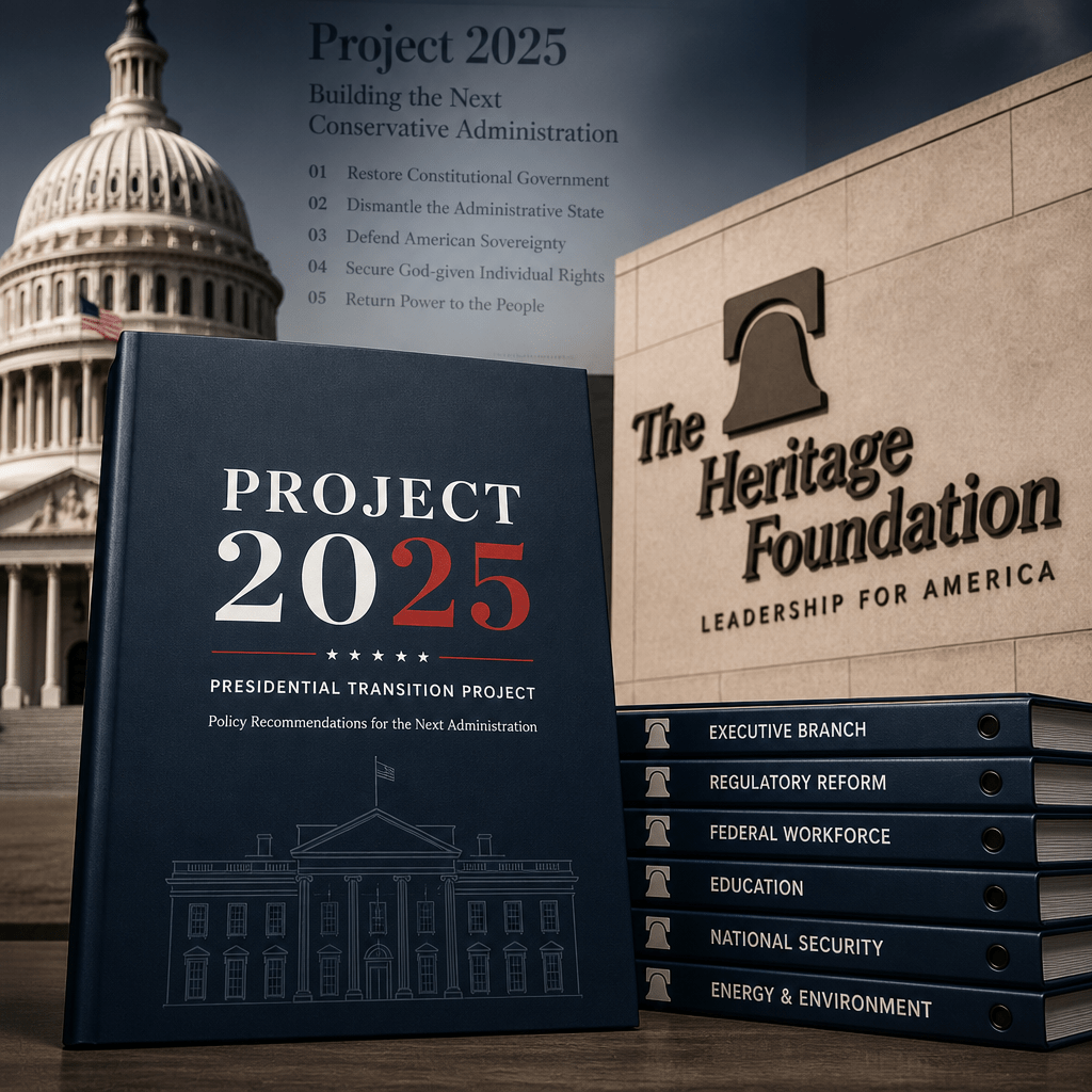 Additional Project 2025 administrative adjustments illustration for Project 2025 and Heritage Organization Explained