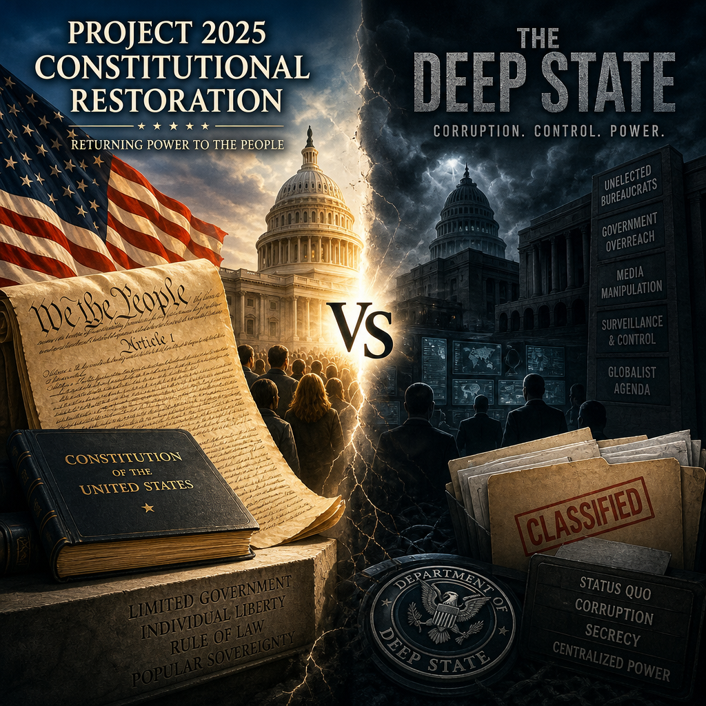 Project 2025 constitutional restoration: Powerful Case Against the Deep State 4 project 2025 constitutional restoration vs the deep state im 1790710817