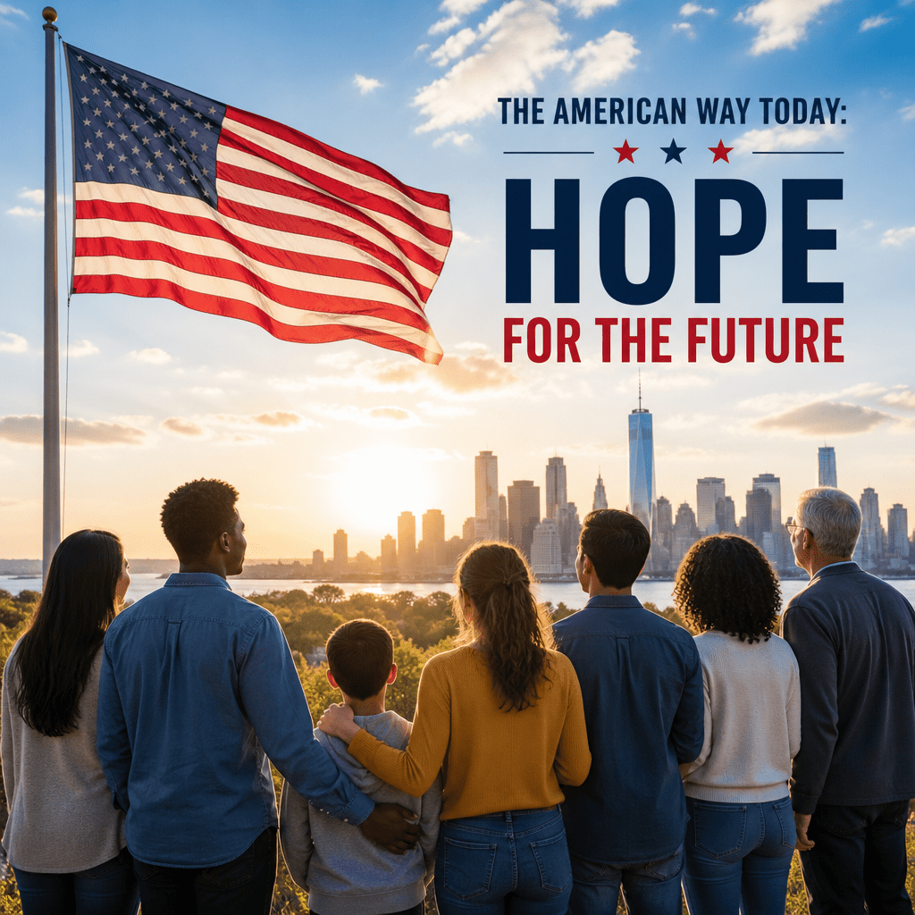 The American Way: 7 Powerful, Hopeful Lessons for a Better Future 2 the American Way illustration