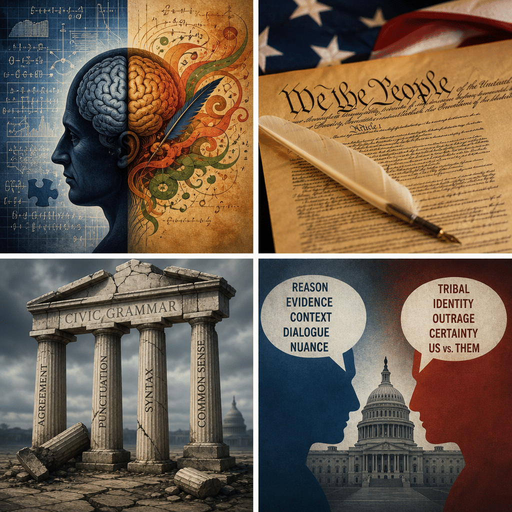 Cognitive Style and the American Republic’s Lost Grammar 5 Additional Illustration of Cognitive Style and the American Republic’s Lost Grammar