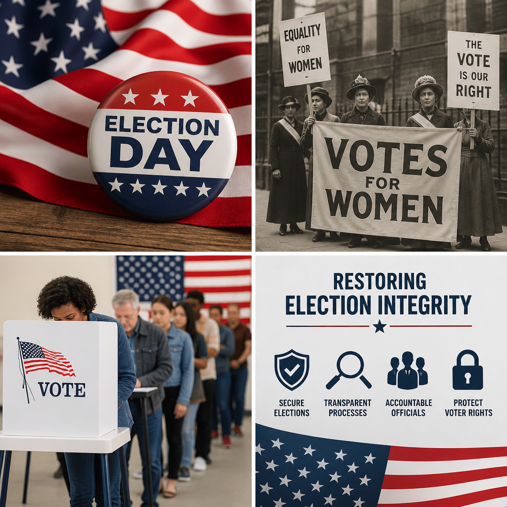 Additional Illustration of Election Day and Suffrage: Restoring Election Integrity